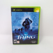 The Thing (Microsoft OG Xbox, 2002) Horror Video Game - No Manual