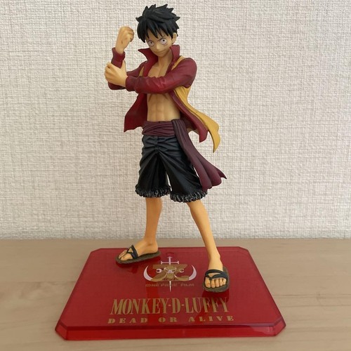 Monkey D. Luffy Figure One Piece Red Novelty Collectible Used