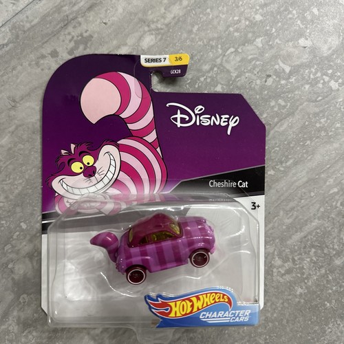 Hot Wheels Disney Character Cars Cheshire Cat New Free Shipping