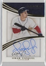 2015 Panini Immaculate Shadowbox Signatures /49 Omar Vizquel #45 Auto