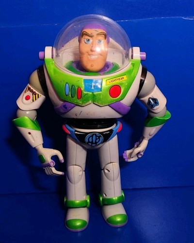 Vintage 2001 Disney Pixar Toy Story Buzz Lightyear Talking Action Figure, Works - Bild 5 von 12