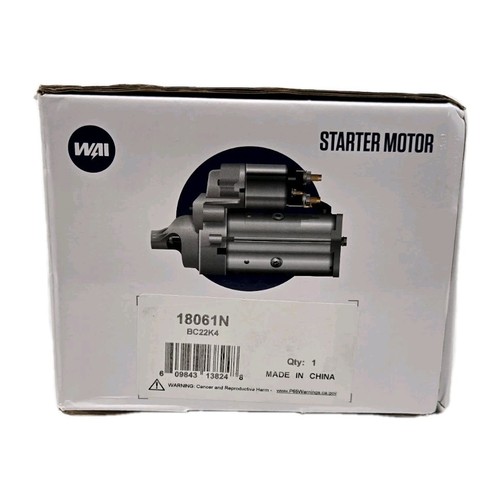 Starter Motor WAI 18061N fits 81-86 Nissan 720 2.5L-L4 Brand New Free Shipping - Picture 4 of 5