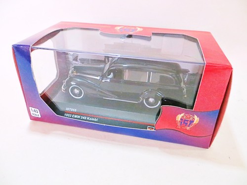 IST MODELS IST055 '1953 EMW 340 KOMBI' NEGRO. 1:43. VINTAGE. SIN USAR, EN CAJA. - Imagen 3 de 8
