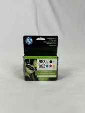 New HP 962XL 4-Pack Ink Cartridge Bundle Pack Exp Apr 2027 Genuine
