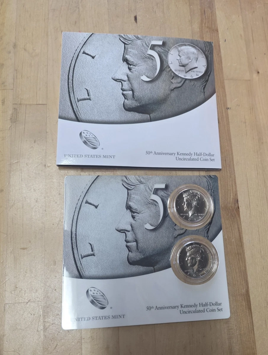 Uncirculated U.S. Mint 2014 Kennedy US Half Dollars (1964-Now) for