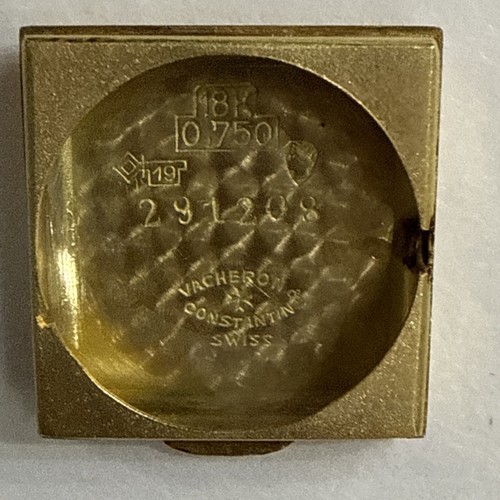 Vintage Vacheron & Constantin 18K Yellow Gold Lady’s Watch Dial Not Working 13gr - Picture 6 of 7