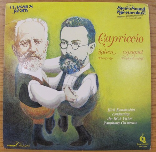 Vinyl: RCA Victor SO - Classics for Joy - Capriccio Italien/Capriccio Espagnol - Picture 1 of 2