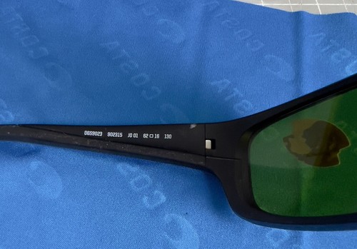 Occhiali da sole Costa Del Mar Jose 580G polarizzati montatura nera nuovi senza etichette - Foto 6 di 7