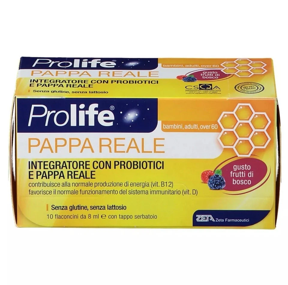 Prolife gelée royale prise de vue et défense 10 flacons 8 ml - Photo 1/1