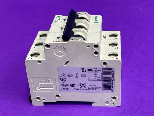 Moeller FAZ-C20/3 20A 3 Pole Miniature Circuit Breaker - Picture 6 of 10