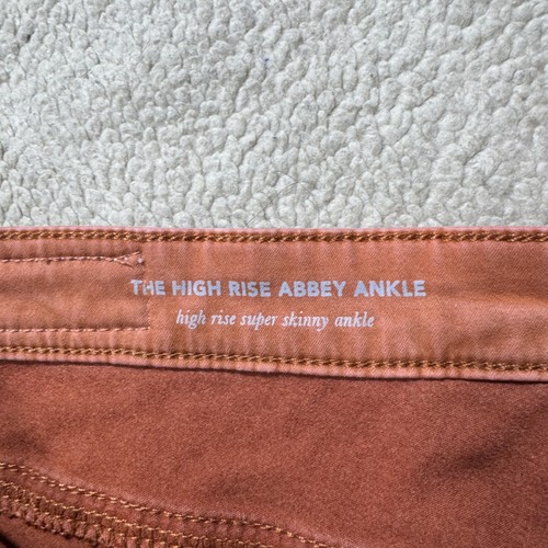 AG Adriano Goldschmied Hose Damen 29R High Rise Abbey Ankle Anthropologie Slim - Bild 6 von 15