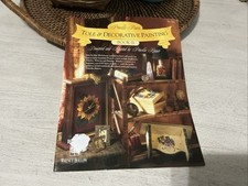 Vtg Tole  Decorative Painting Priscilla Paints Home Projects Craft Book 1993
