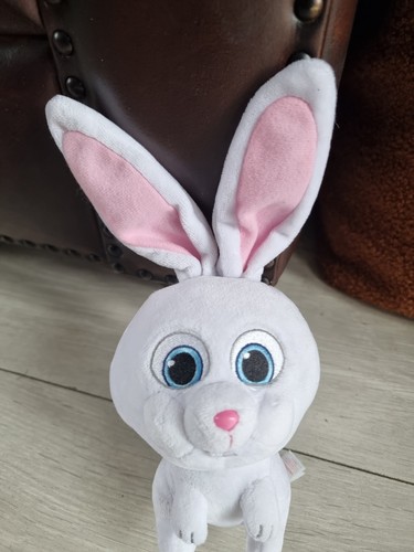Ty Secret Life Of Pets Mini White Snowball The Bunny Rabbit Soft Plush Toy - Picture 5 of 16