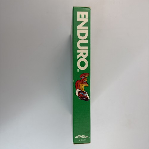 Enduro Atari 2600 komplett mit Originalkarton und Anleitungsheft Vintage 83 - Bild 4 von 7