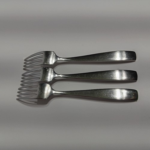 Yamazaki Bolo Stainless Steel Flatware Set Of 3 Dinner Forks 7 3/4" - Picture 6 of 10