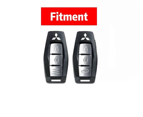 New for Mitsubishi L200 ASX RVR Mirage Leather Key Fob Case Cover - Picture 2 of 6