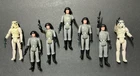 Vintage Kenner 1977 Star Wars Death Squad Commander Lot of 5 + 2 Stormtroopers