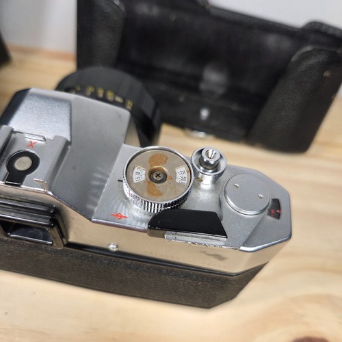 Yashica TL Electro-X 35mm Spiegelreflexkamera Yashinon DS 50mm 1:14 Objektiv & Tasche ungetestet - Bild 10 von 15