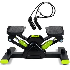 Steppers for Exercise Mini Stair Stepper, Cardio Workout Equipment, Twist Sta...