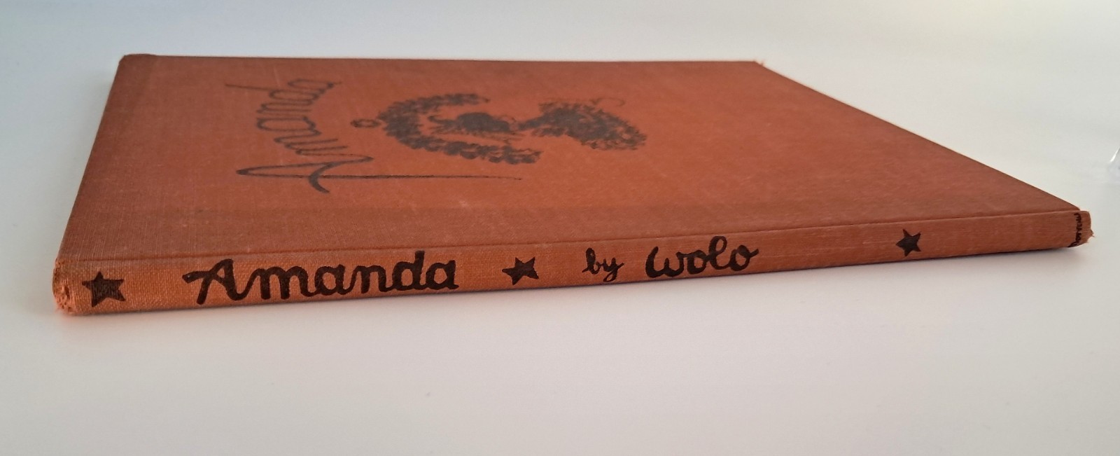 Amanda by Wolo ~ Custom art by Wolo to David ~ 1st Print Hardcover 1941