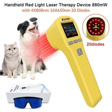 Cold Laser Therapy for Human and Pets Red Light Physiotherapy for Pain Relief