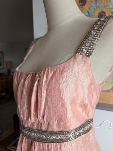 Sacha Drake Lilah Dress Pink Sparkle Size 14 - Picture 4 of 8