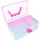 Spielzeug-Aufbewahrungsbox, tragbare Kinderspielzeug-Organizer, mit Deckel, für