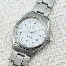 Vintage 1983 Rolex Oyster Perpetual - White Roman Dial - 34mm - Ref. 1003 - Mens