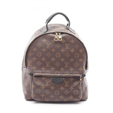LOUIS VUITTON Palm Springs Rucksack Tasche MM M44874 Monogram Canvas Braun Ge...