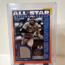2025 Topps Series 2 Fernando Tatis Jr Relic 90ASR-FT /150 Pinstripe Game Used