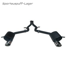 Ulter Duplex Sportauspuff Mercedes E-Klasse W211 120x80mm oval eingerollt