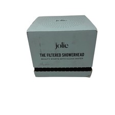 THE JOLIE FILTERED SHOWERHEAD | Clinically Tested, High Pressure Matte Black