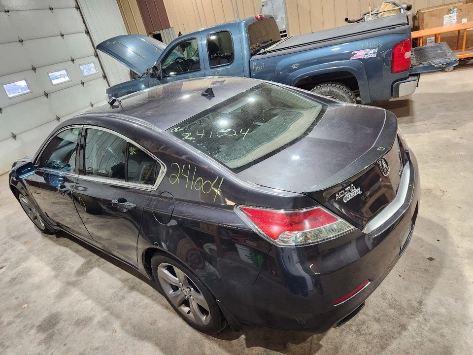 Parasol izquierdo para conductores Acura TL 2006-14 - iluminado *tela gris* sucio Foto 3 de 4