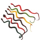  12 Pcs Snake Toys Lifelike Realistic Fake Artificial April Fools' Day Scary