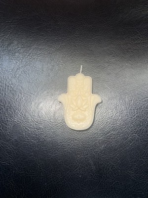 Hamsa Hand Candle with Evil eye Protection/Spiritual Candle