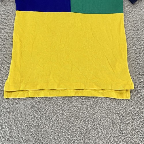 Polo Ralph Lauren Shirt Boys Small Big Pony Color Block Preppy Retro - Picture 3 of 11