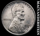 1943-D Lincoln Wheat Cent- Choice Gem Brilliant Uncirculated Luster #i9121