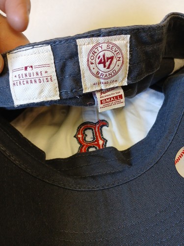 Boston Red Sox '47 Brand Small Fitted Hat Cap The Franchise Forty Seven - Picture 5 of 6