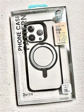 Banks Phone Case Pattern Magclap Mist 1.6 mm For iPhone 15 Pro