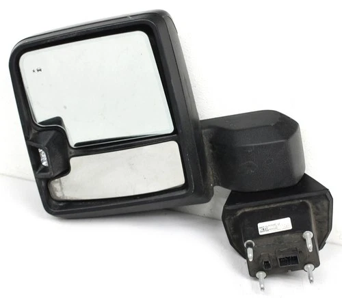 OEM Left Driver Side Mirror For GMC, Chevy Sierra HD, Silverado HD Black