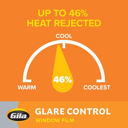 Gila 50146262 Smoke Glare Control Window Film – 36" W x 6.5' ft. L - Picture 5 of 11