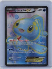 #Manaphy EX (Full Art) #116/122 Ultra Rare Near Mint or Better