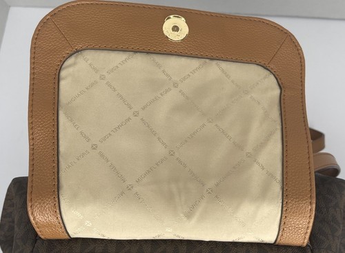 MICHAEL KORS JET SET LARGE RUCKSACK GELDBÖRSE BRAUN LEDER - Bild 8 von 13