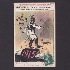 FRANCE, Postcard, New Year s greetings from the dirty mutt, Propaganda, WWI