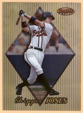 1999 Bowman's Best #1 Chipper Jones Atlanta Braves