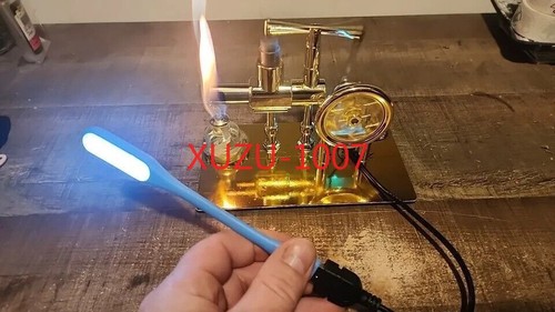 For Hot Air Stirling Engine Model Toy Micro Motor Power Generator Engine Motor - Picture 8 of 8
