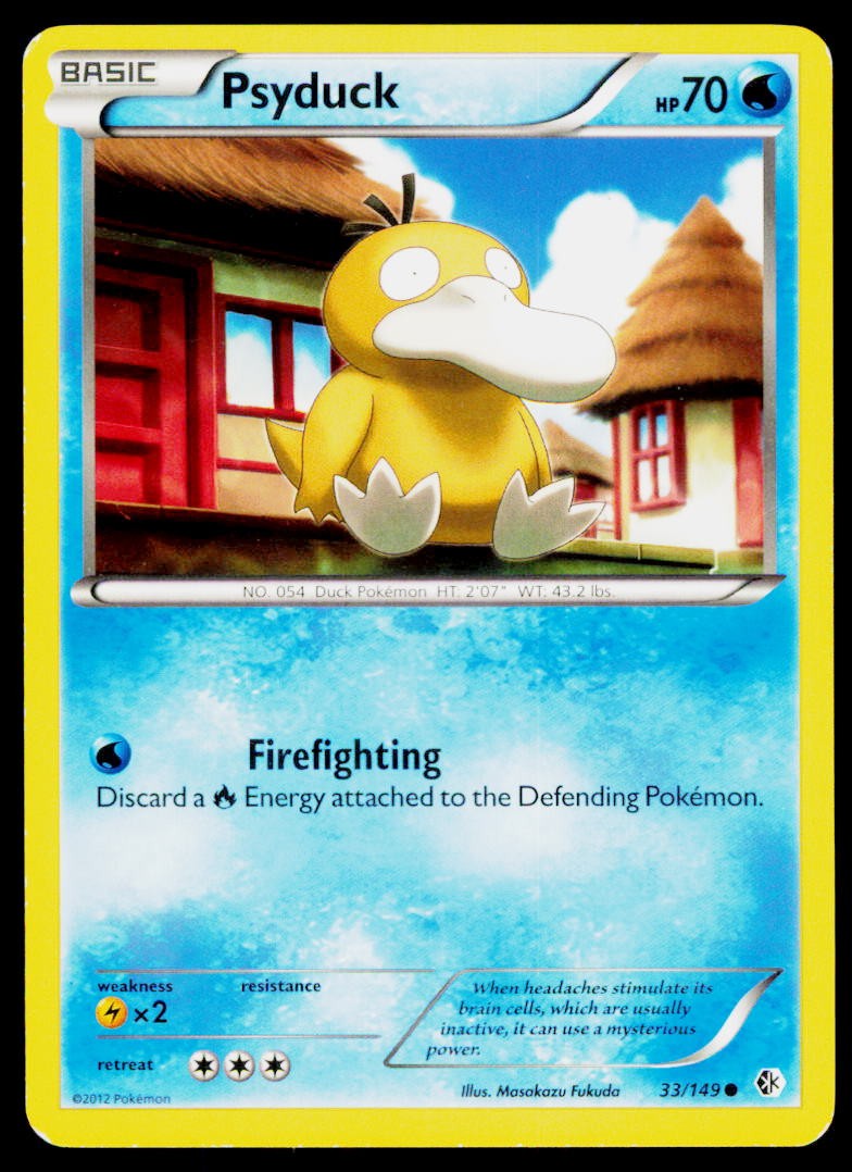 Psyduck (33) Common Boundaries Crossed 33/149 LP