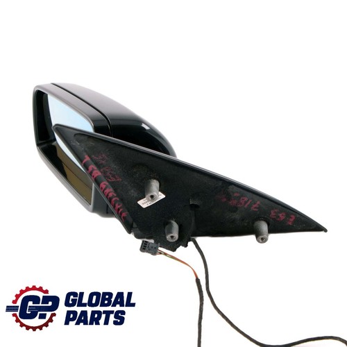 BMW 6 Series E63 E64 Heated Left Wing Mirror N/S Black Sapphire Metallic 475 - Bild 5 von 12