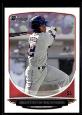 2013 Bowman Draft Picks & Prospects Top Francisco Lindor Cleveland Indians
