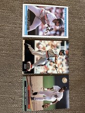 Skeeter Barnes 3 Card Lot Tigers -1992 Donruss #749, Stad Club #585, Ultra #358